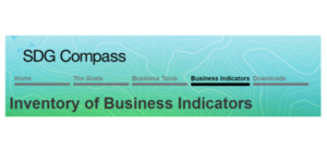 『Inventory of Business Indicators』SDG Compass